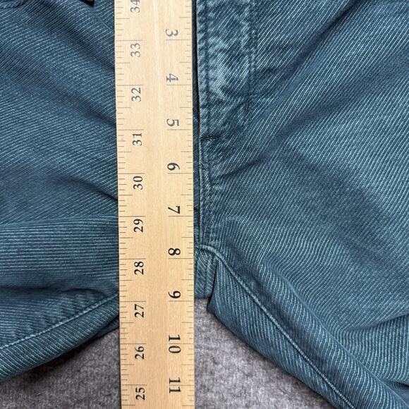 Marc By Marc Jacobs Stick Jeans Womens 28* (tag 26) Green Workwear Pants Velvet - Picture 7 of 8